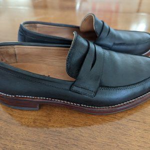 Adelante Sofia penny loafers - black 6.5C